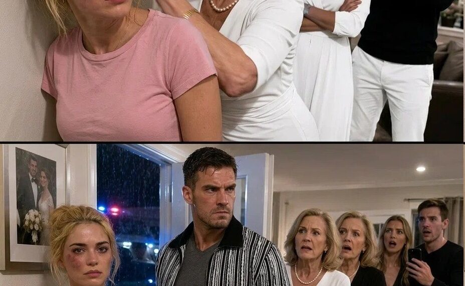 My Mom Sla:pped Me So Hard I Cra:shed Into The Wall. My Sister-in-law Spa:t On Me And My Brother-in-law Laughed While They Called Me A Gold-Digger Thinking My Husband Was Away On Deployment.