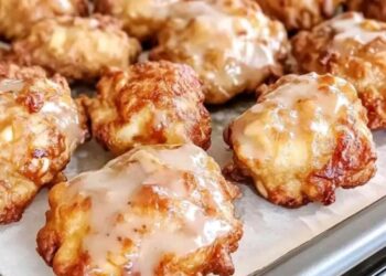 Baked Apple Fritters (Quick & Easy)