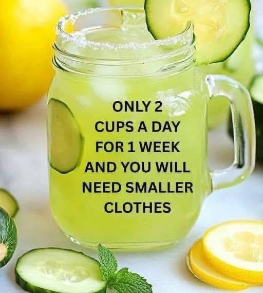 freash cucumber lemonade