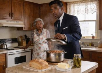 My rich son looked at my pot of beans and asked, “Where is the $2,500 we send you every month?”