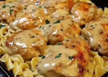 One-Pan Chicken with Buttered Noodles