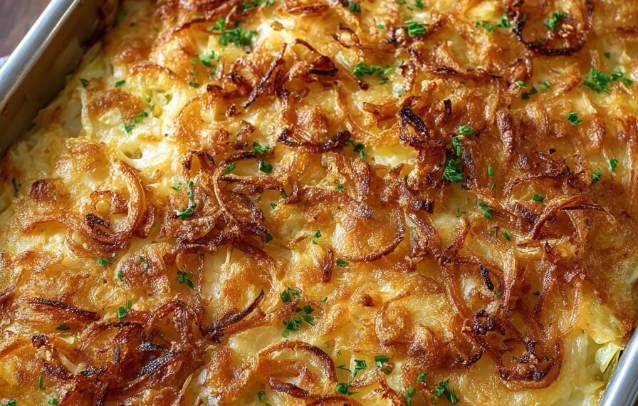 Polish Potato & Cabbage Casserole