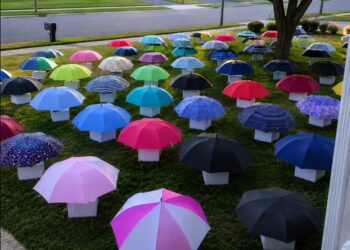 My son gave away his umbrella – what happened next surprised us all.