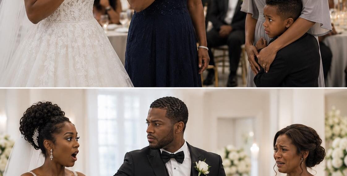 At my sister’s wedding, she grabbed the microphone and called me
