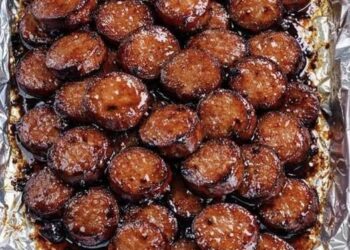 Easy Candied Kielbasa Bites Recipe