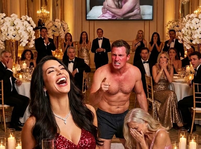 During our $10 million mansion housewarming party, I went up to the master suite to rest my heavy pregnant belly.