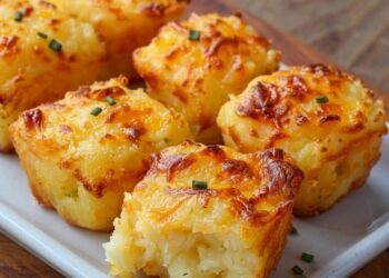 Cheesy Mashed Potato Puffs.