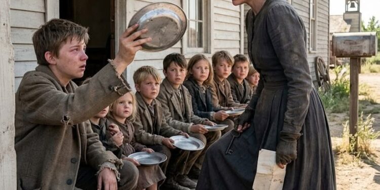 She Came for One Orphan and Found Nine Hungry Children Waiting-felicia