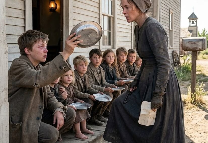 She Came for One Orphan and Found Nine Hungry Children Waiting-felicia