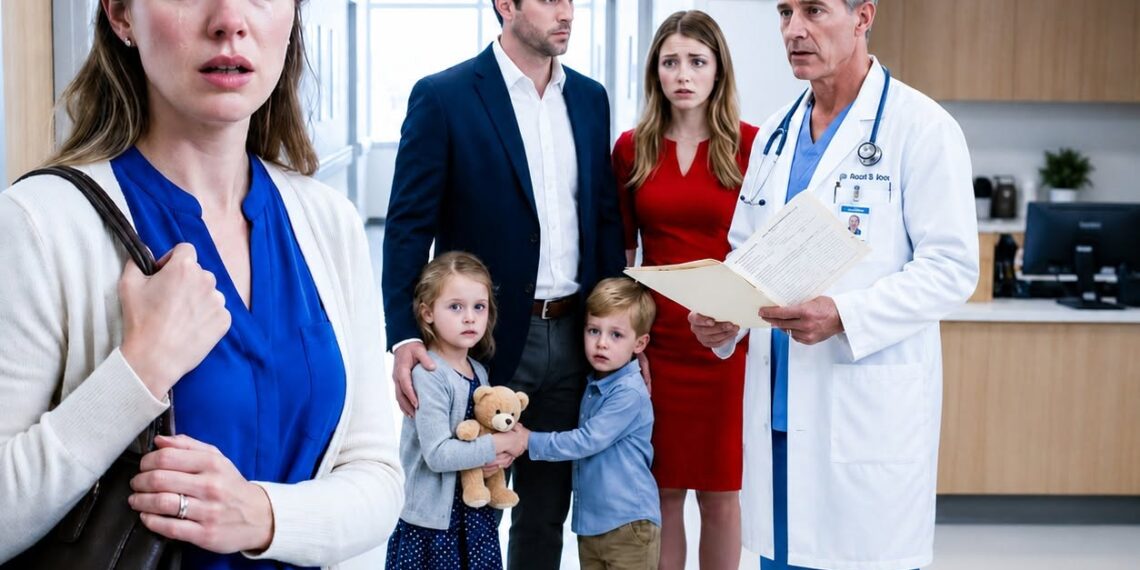 My husband had two children with his secretary, and I remained completely silent. But during a routine medical checkup, the doctor looked at him and asked, ‘Hasn’t your wife told you yet?’ Immediately, his smile vanished.