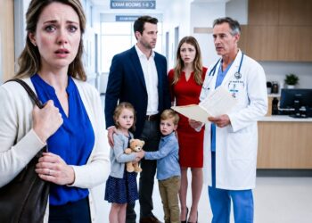 My husband had two children with his secretary, and I remained completely silent. But during a routine medical checkup, the doctor looked at him and asked, ‘Hasn’t your wife told you yet?’ Immediately, his smile vanished.