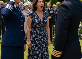 At His Promotion Ceremony, My Mother-in-Law Called Me a Deadbeat—Then His New Commander Saluted Me Before My Husband