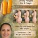 One spoonful every night for three days helped flatten my belly. Don’t overdo it—less is more.