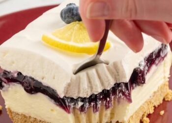Sugar-Free Lemon Blueberry Delight