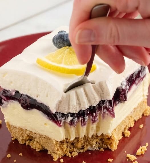 Sugar-Free Lemon Blueberry Delight