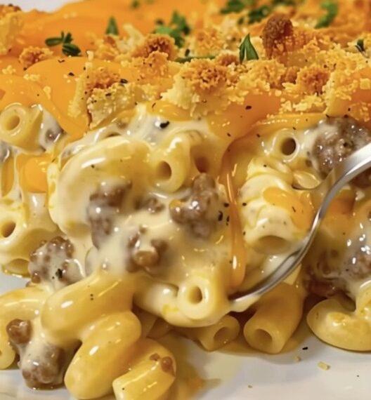 Cheesy Macaroni Hamburger Bake That Will Change Dinner Night