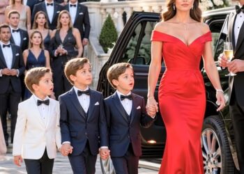 I Took My 5-Year-Old Triplets to My Millionaire Ex-Husband’s Wedding… And The Second His Family Saw Them, The Whole Mansion Went De@d Silent. Then the Bride Opened a Locked Folder—and Revealed Why My Children Had Been Erased Before They Were Born.