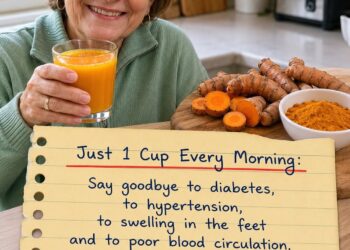 One Glass of Turmeric Ginger Water That Hits Blood Sugar, Pressure, and Swelling