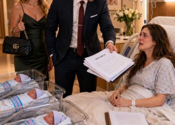 After I gave birth to our triplets, my husband walked into my hospital room with his mistress — who was proudly carrying a Birkin bag.