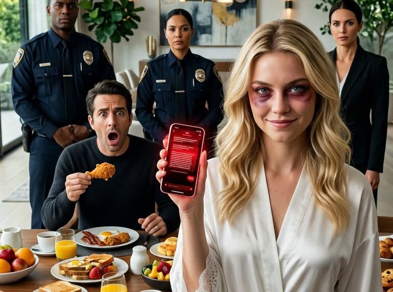 My husband hit me and smashed my laptop to destroy evidence of his affair and embezzlement. The next morning, when he walked downstairs to the smell of his favorite meal, he smirked and said, ‘So you finally realized you were wrong, huh?’. But when he saw exactly who was sitting at the table, his arrogance turned into pure panic.
