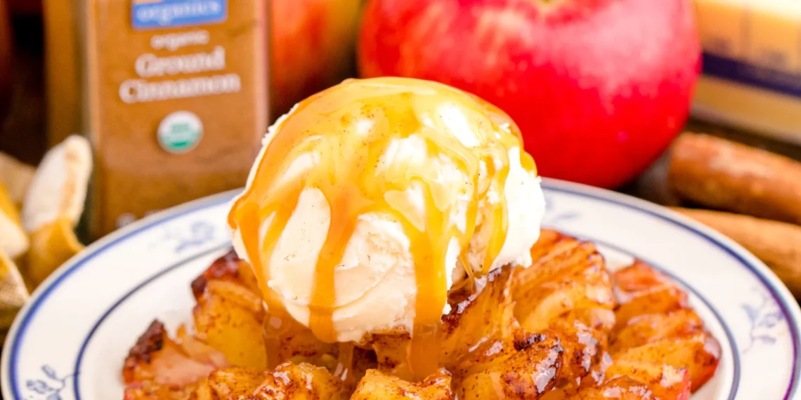 Oven Baked Bloomin Apples