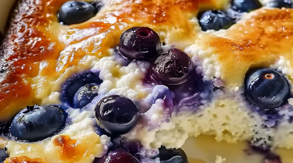 Blueberry Cottage Cheese Protein Bake: A Tasty Boost!