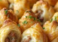 Mini Sausage & Cheese Crescent Bites That Wow Every Guest
