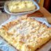 Grandma’s favorite cake baked anew! Vanilla pudding crumb cake from a sheet pan – so creamy, so crispy, so good!