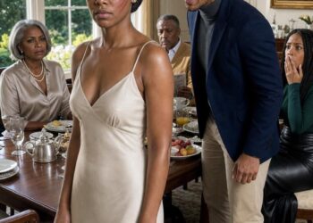 On the first morning after our wedding, my husband sla:pped me while his whole family watched. They expected tears, sh:ame, and silence. Instead, I looked at him coldly and left without a word.