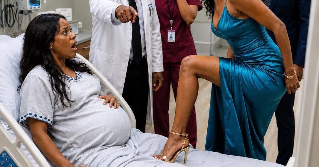 The Mistress Kicked His Pregnant Wife in a Hospital Hallway, but the Billionaire Froze When the Director Said, “Touch My Niece Again.”