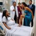 The Mistress Kicked His Pregnant Wife in a Hospital Hallway, but the Billionaire Froze When the Director Said, “Touch My Niece Again.”
