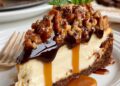 Bakery-Style Turtle Cheesecake