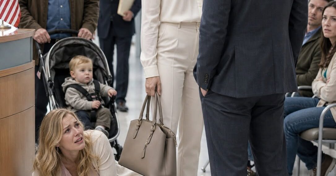 One year after the divorce, I ran into my ex-husband at the hospital, and when he smirked about having a one-year-old son with my former best friend, I smiled and said, “Really?” — five minutes before a man walked in and she dropped the baby bottle.