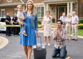 I paid off my husband’s $150,000 debt—or at least that was what he believed. The next morning, I came downstairs and found his parents stuffing my belongings into trash bags. In my own kitchen, wearing my expensive silk robe, stood his mistress. “You’re useless to me now,” he smirked, sh0ving divorce papers toward me.