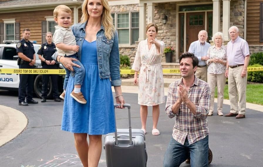 I paid off my husband’s $150,000 debt—or at least that was what he believed. The next morning, I came downstairs and found his parents stuffing my belongings into trash bags. In my own kitchen, wearing my expensive silk robe, stood his mistress. “You’re useless to me now,” he smirked, sh0ving divorce papers toward me.