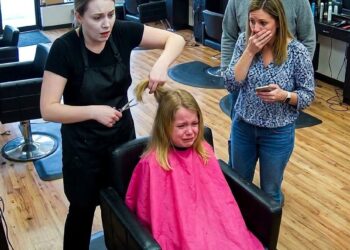 The Word Hidden Beneath Her Hair