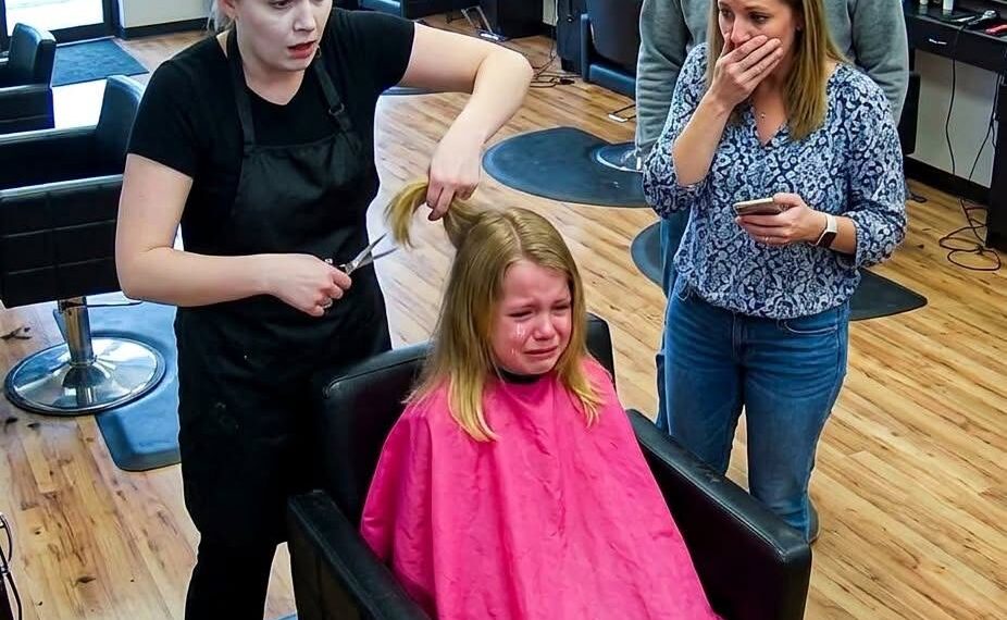 The Word Hidden Beneath Her Hair