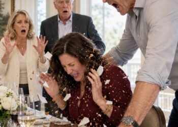 My Husband Smashed a Plate Over My Head at Family Dinner Because I Refused to Give His Mom My Apartment… Then I Stood Up and Said, “You Have No Idea What I’m Capable Of.”