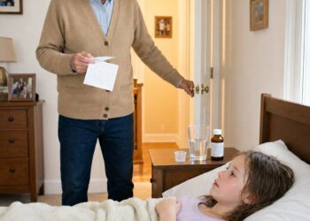 At exactly 1:58 a.m., my adopted 8-year-old granddaughter whispered that she felt burning hot, and when I raced to my son’s house, I found her drugged on the hallway floor and her brother locked in a closet with a dead tablet—then his recording, the fake placement papers, the note on the counter, and my late wife’s protected trust exposed why their parents had left both children behind and pretended it was discipline.