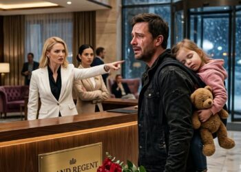 I was refused service at a luxury hotel while carrying my sick, freezing daughter in my arms through a blizzard. “Try a cheaper motel, we don’t take vagrants,” the receptionist sneered.