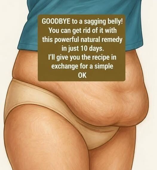 Just 2 ingredients to get rid of belly fat, recipe here