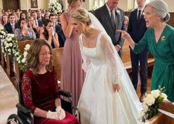 I was burned all over my body after saving my little sister from a house fire when she was ten. Years later, I came to her wedding in a wheelchair, and she whispered, “Go sit in the back. You’re ruining my perfect wedding.”
