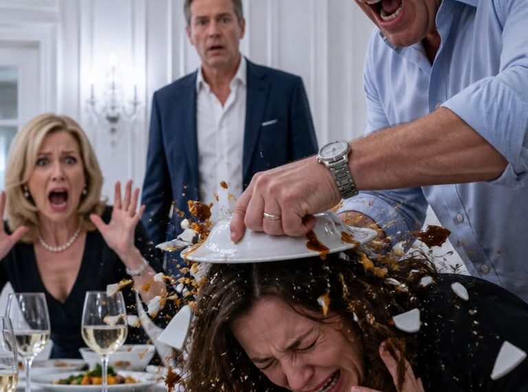 My Husband Smashed a Plate Over My Head at Family Dinner Because I Refused to Give His Mom My Apartment… Then I Stood Up and Said, “You Have No Idea What I’m Capable Of.”