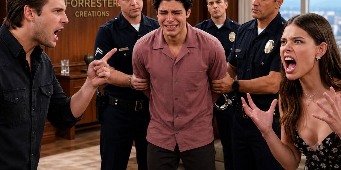 Finally, RJ ARRESTED! Electra’s SHOCKING Reaction Leaves Ridge SPEECHLESS Forever! B&B Spoilers!