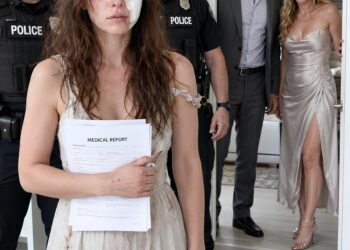 For refusing to pay for his sister’s whims, my husband th:rew hot coffee on my neck and ordered me to “give her your things or get out”; I just gathered my documents, called my lawyer and left the complaint next to the ring… but the charge of 96,000 dollars revealed something worse.