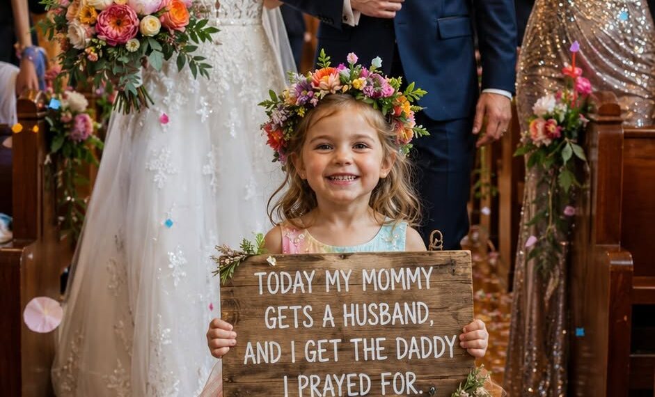 My parents refused to attend my wedding because my fiancée was a single mom. My dad said she would “ruin my life.” But when her 6-year-old daughter walked down the aisle holding a sign, the entire room broke down crying. A guest filmed it, and 48 hours later, it reached 11 million views.