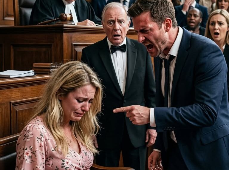 At 8 months pregnant, I was stripped of everything in divorce court. “Take this $100 bill for a cab to a homeless shelter,” my ex sneered. His mistress smirked, wearing my dead mother’s stolen necklace. He kicked me out into the freezing rain, laughing as his Mercedes pulled up. 