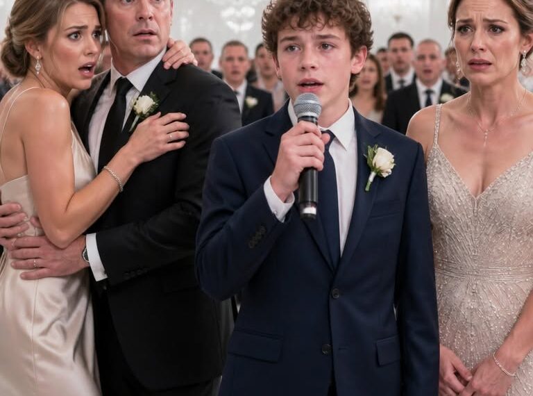 My husband brought his mistress to the gala with my ring, my dress, and my place at the head table; when someone called her his wife, he didn’t say a word. I just put on a black suit, called the lawyer, and waited for my son to say, “Dad, you’re paying for everything today.”
