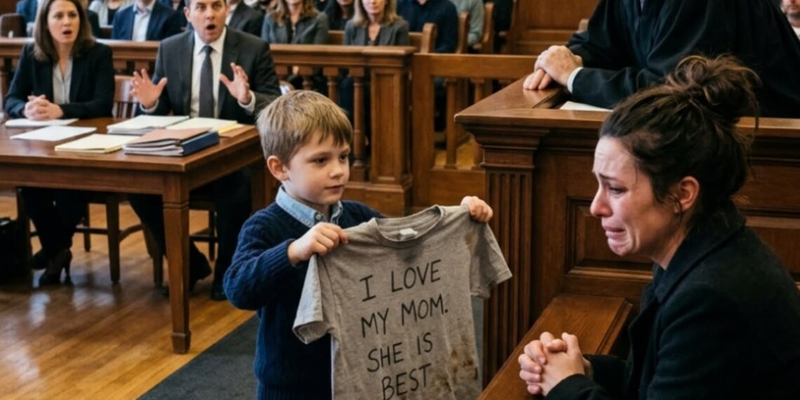 At The Custody Hearing, My Ex-Husband’s Attorney Pointed At My Son’s Clothes And Said, “She Can’t Even Afford Clean Clothes For Her Kid.” Judge Elwood Nodded, And For A