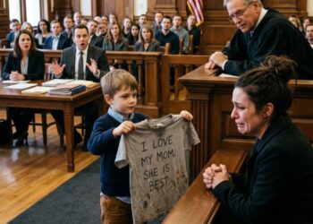 At The Custody Hearing, My Ex-Husband’s Attorney Pointed At My Son’s Clothes And Said, “She Can’t Even Afford Clean Clothes For Her Kid.” Judge Elwood Nodded, And For A